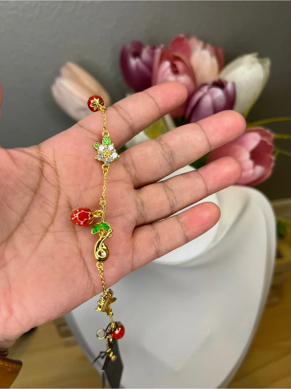 Kate Spade Strawberry Fields Charm - Picture 4 of 5
